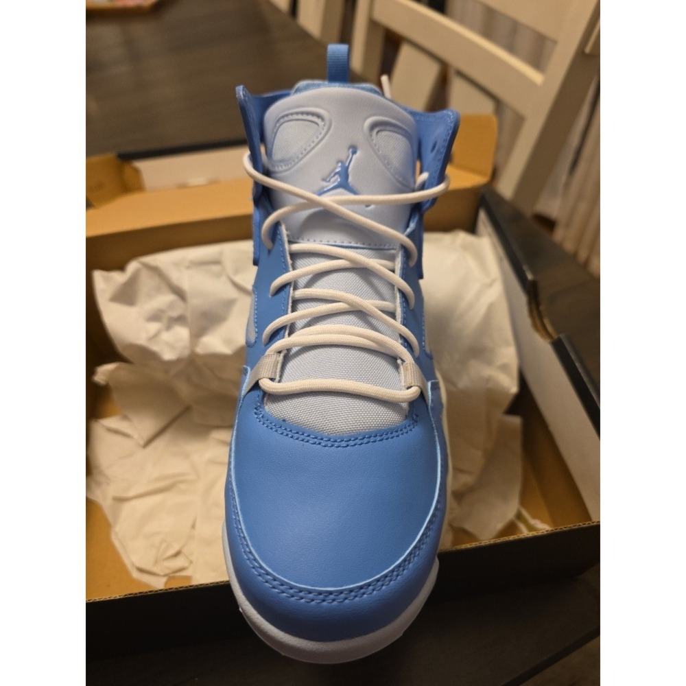 Jordan Flight Club 91 GS Legend Blue Hydrogen Blue DM1685-400 Kids Size 5Y